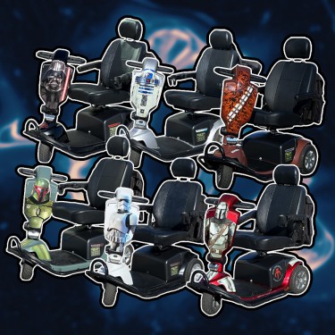 Galactic Scooter - Capacity 400 lbs